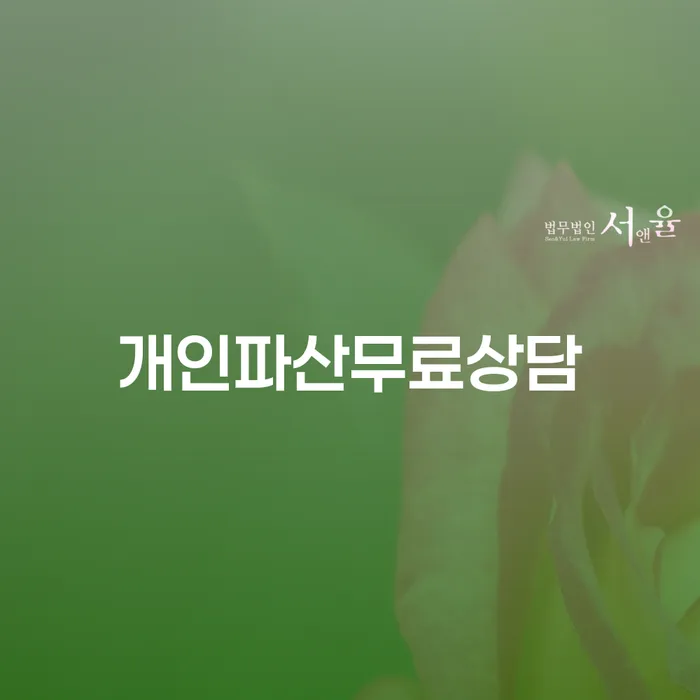 개인파산면책절차 빚청산 관련정보
